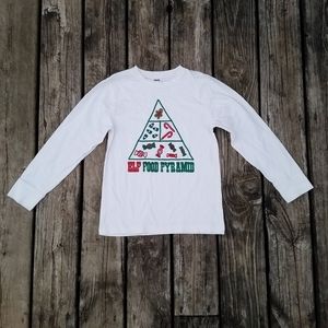 Boys Gymboree Elf Pyramid Christmas graphic tee